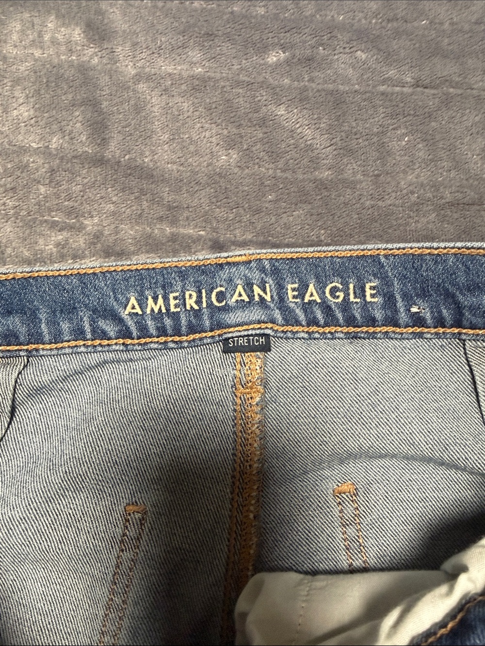 American Eagle stovepipe jeans size 6 regular excellent - Picture 3 of 6